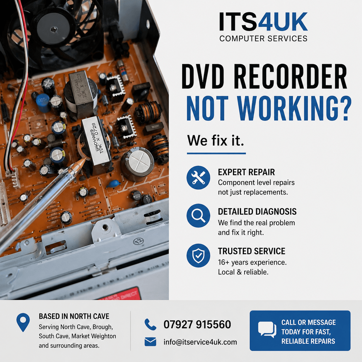 electronics repair north cave circuit board repair